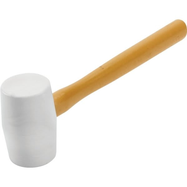 Qep 16 Oz White Rubber Mallet