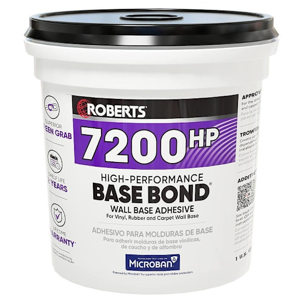 Qep 1 Gallon Pail Of Wall And Cove Base Adhesive