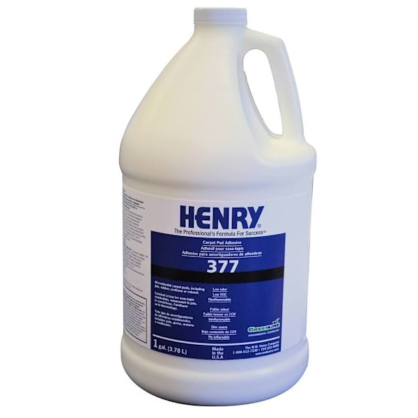 Henry 377 Carpet Pad Floor Adhesive, 1 Gallon