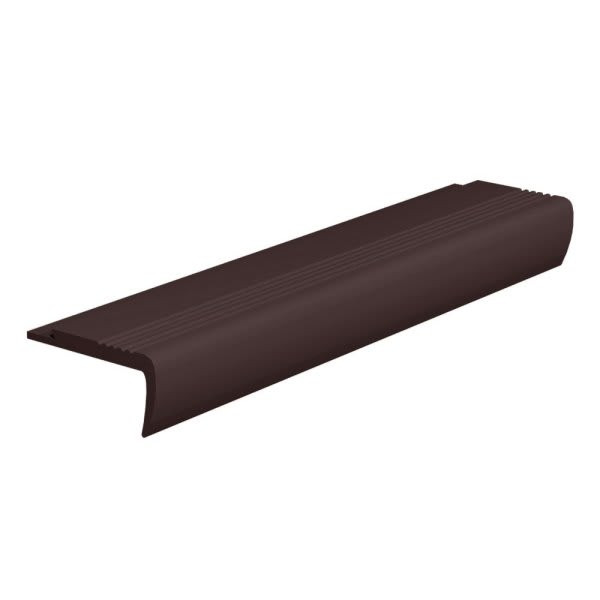 Roppe 9ft Profile #07 Series Brown Rubber Nosing