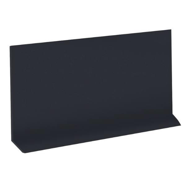 Roppe 48 In. X 7 In. Black Rubber Stair Riser