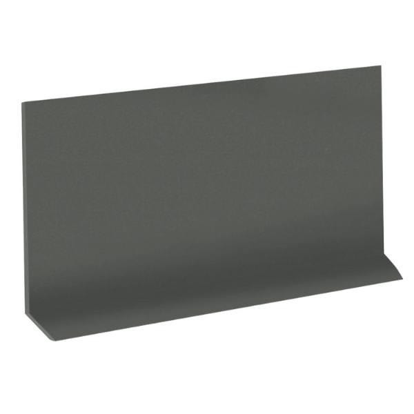 Roppe 48 In. X 7 In. Charcoal Rubber Stair Riser