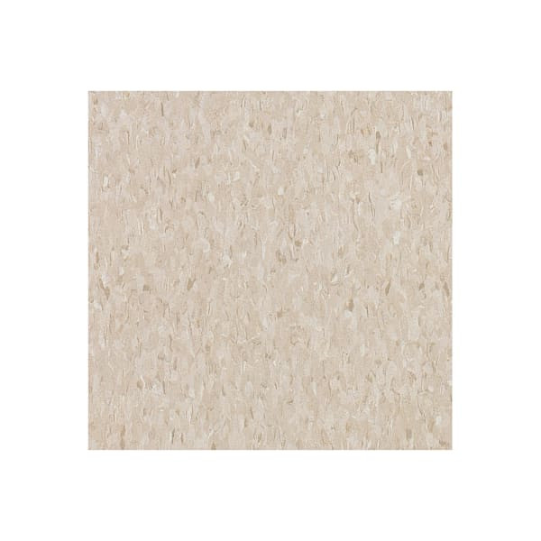 Armstrong Flooring 12x12 Vct Pebble Tan Case Of 45