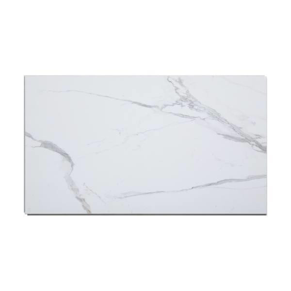 Palisade 25.6in X 14.8in Vinyl Wall Tile Carrara Marble,
