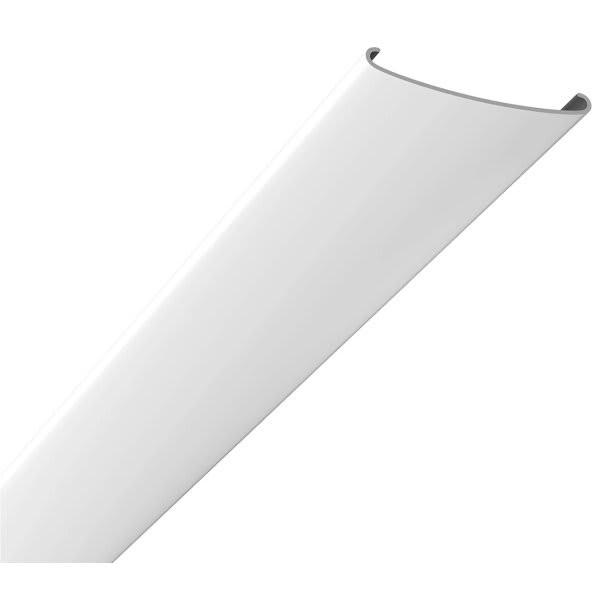 Gridmax Vinyl 2 Foot Grid Cover, White, Package Of 25