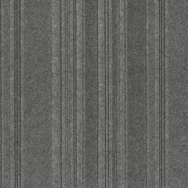 Foss Floors Premium Self-Stick Couture Sky Grey Carpet Tiles, Case Of 15