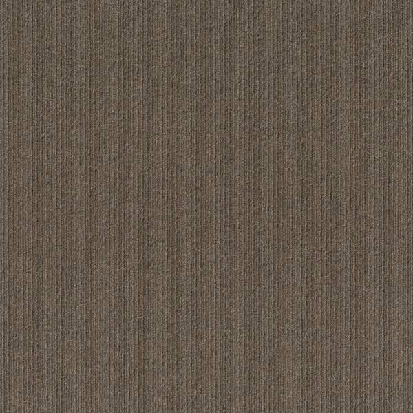 Foss Floors Premium Self-Stick Cutting Edge Espresso Carpet Tiles, Case Of 15