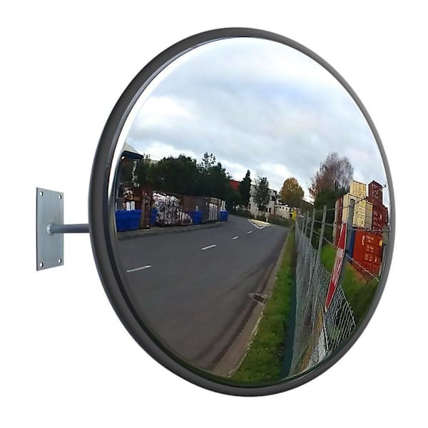 Duravision 24" Outdoor Heavy Duty Stainless Steel Convex Mirror