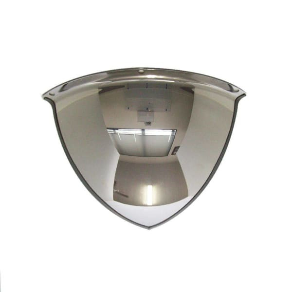Duravision 20" Stainless Steel Convex Anti-Vandal Quart Dome Mirror