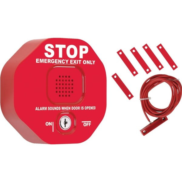 Safety Technology Exit Stopper Multi-Function Door Alarm For Double Door