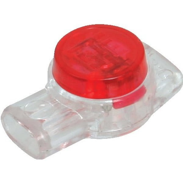 Ideal Ur-I Idc Datacom Butt Splice Connector (25-(Pack) (Red)