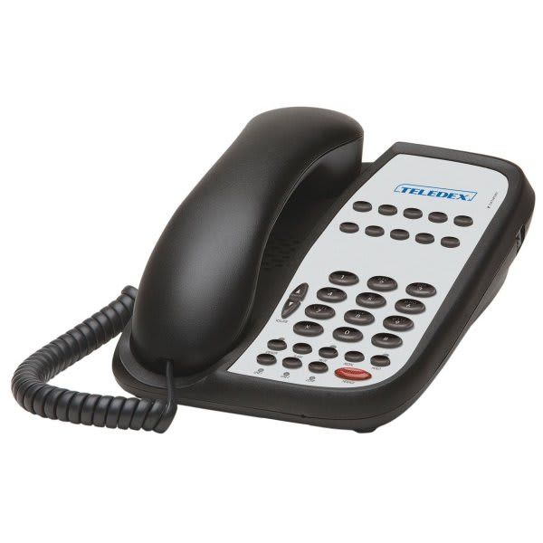 Teledex I Series A210s Black 2-Line Speakerphone