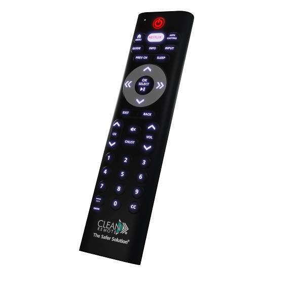 Clean Remote Control For Hospitality & Healthcare Streaming Casting Systems