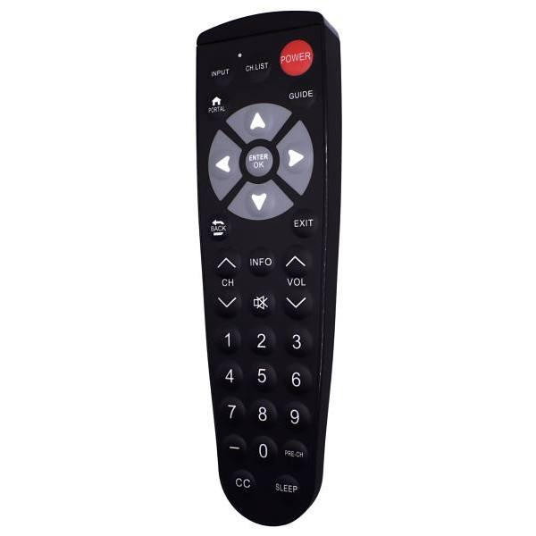 Clean Remote - Full Funtion TV Remote For Hospitality And Healthcare