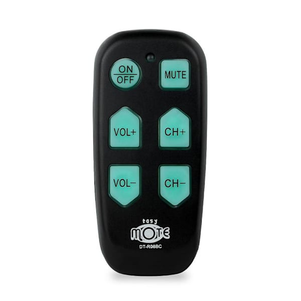 Continu-Us Universal Big Button TV Remote - Easymote Dt-R08b