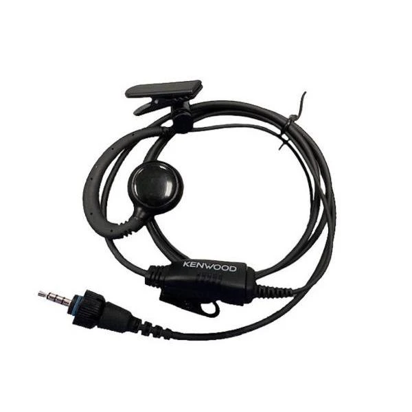 Cgx Radios C-Ring Ear Hanger W/ Ptt And Microphone