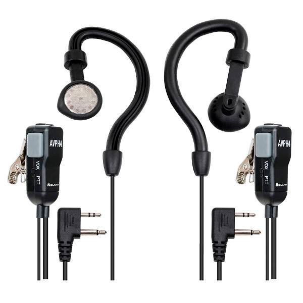Midland X-Talker Lxt600bb Ear Wrap Headset Package Of 2