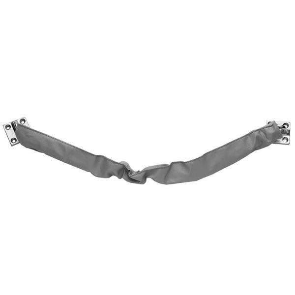 Ives 30.5 In Vinyl Compression Spring Crash Stop (Satin Chrome)