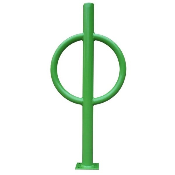 Dero By Playcore 2-Bike Light Green Surface Mount Bike Hitch