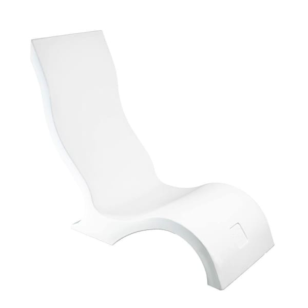 Ledge Lounger Signature Chair - White