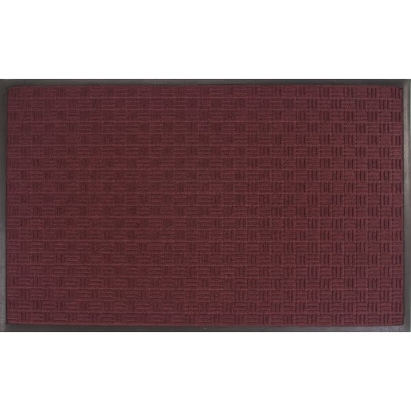 Apache Mills Apache Gate Keeper 2' X 3' Indoor Burgundy Floor Mat