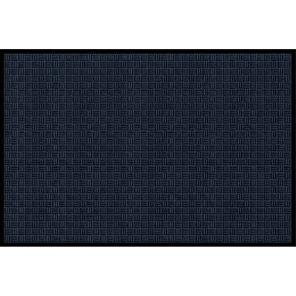 Apache Mills Apache Gate Keeper 3' X 4' Indoor Navy Blue Floor Mat