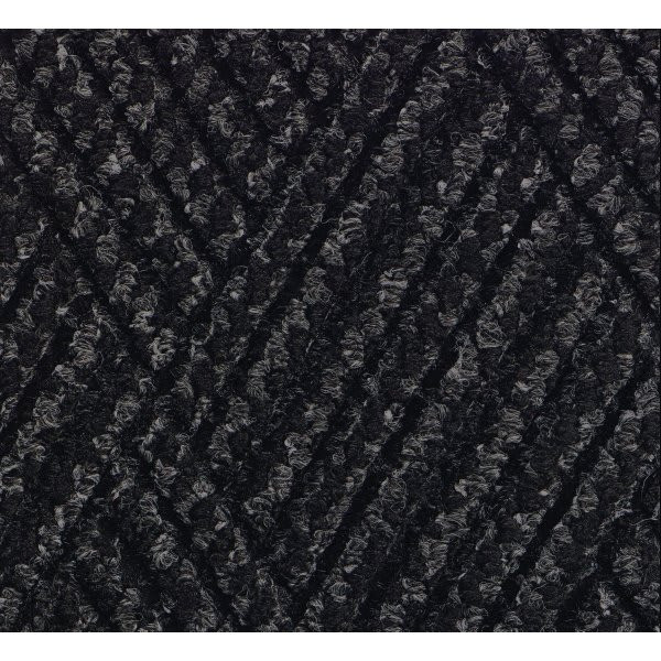 M+a Matting Waterhog Classic 3 X 5' Indoor/Outdoor Floor Mat Charcoal, Diamond Cord