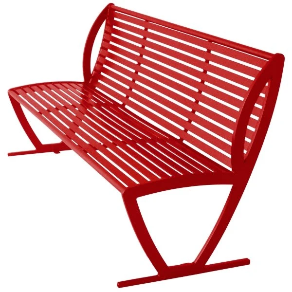 Ultrasite Premium Red Portable Augusta Bench 6'