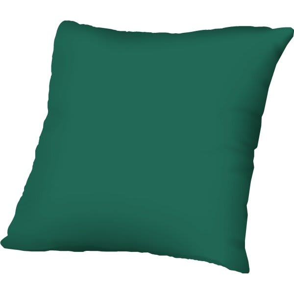 Fiberbuilt Custom Cushion Throw Pillow In Sunbrella Forest Green