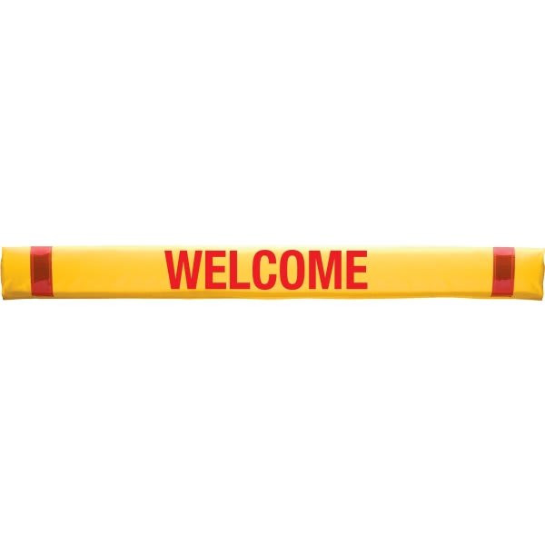 Gate Arm Sleeve, Yellow Stock Legend Welcome