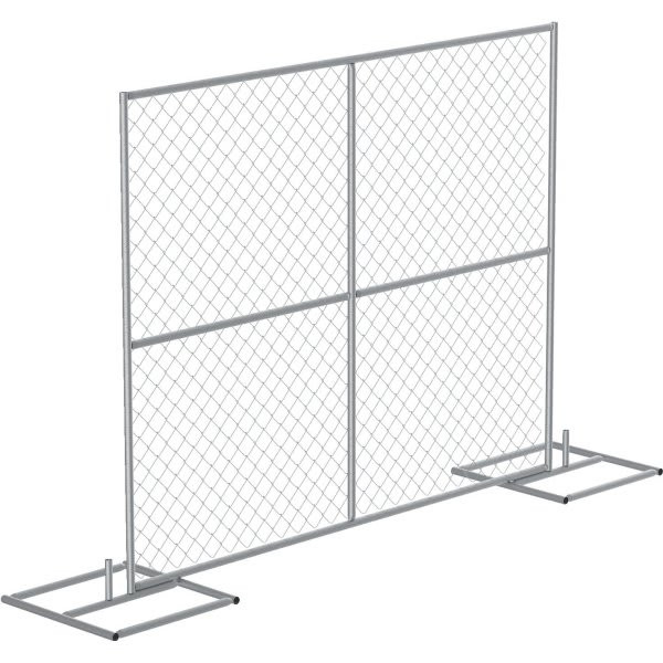 Vestil Construction Barrier - Starter Unit 1 Panel And 2 Base Units
