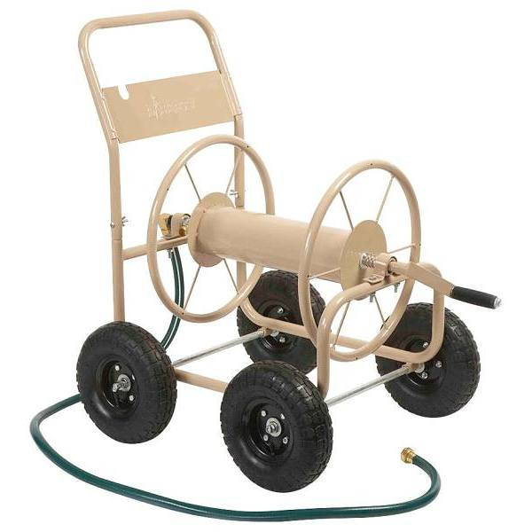 Liberty Garden 300 Ft. 4-Wheel Industrial Hose Cart