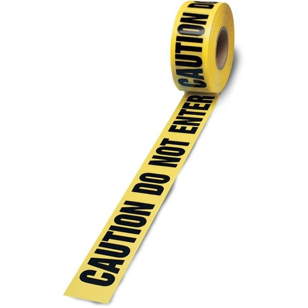 Caution Do Not Enter Barrier Tape