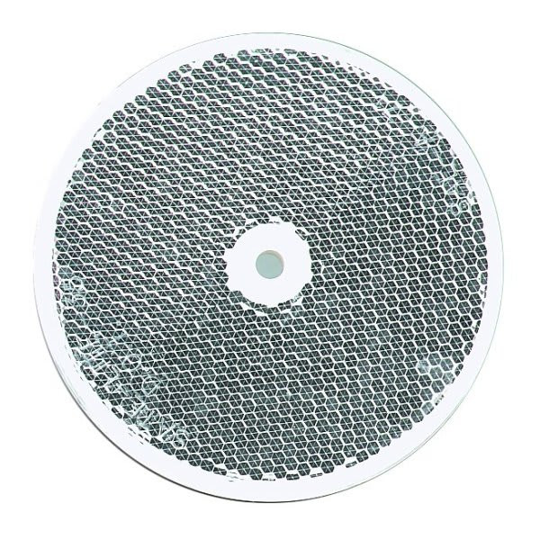 Reflector, White, 3 Diameter