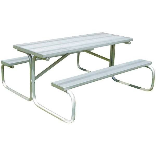 8 Ft. All-Aluminum Picnic Table
