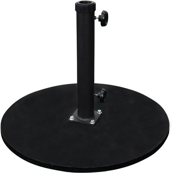 California Umbrella 95 Lb. Black Cast Iron Round Patio Umbrella Base