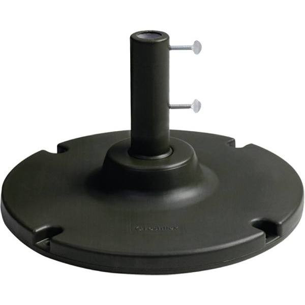 Cement Filled 35 Lbs. Black Patio Umbrella Base