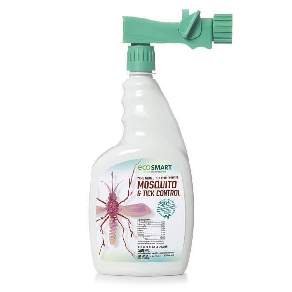 EcoSmart 32oz Natural Mosquito/Tick Control Concentrate Hose End Spray Case Of 6