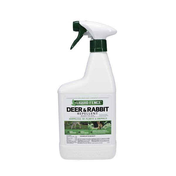 Liquid Fence 32 Ounce Ready-To-Use Deer And Rabbit Repellent, Case Of 6