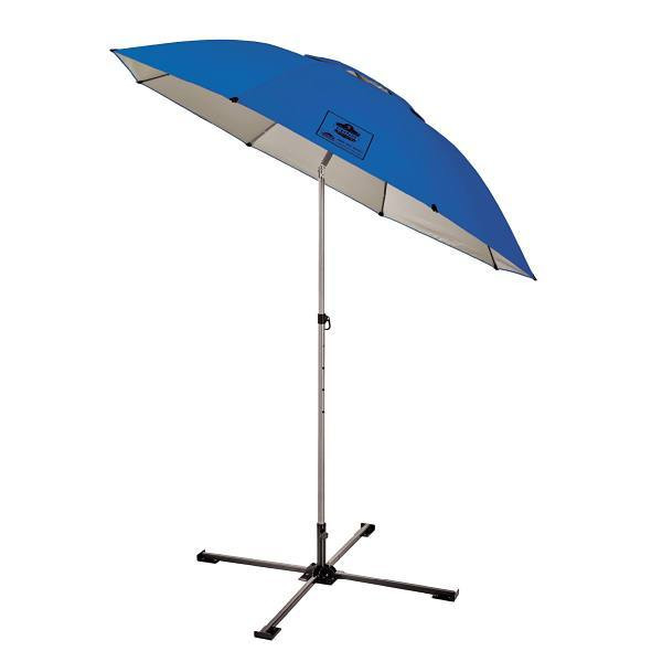 Ergodyne 6199 Blue Lightweight Work Umbrella Stand Kit