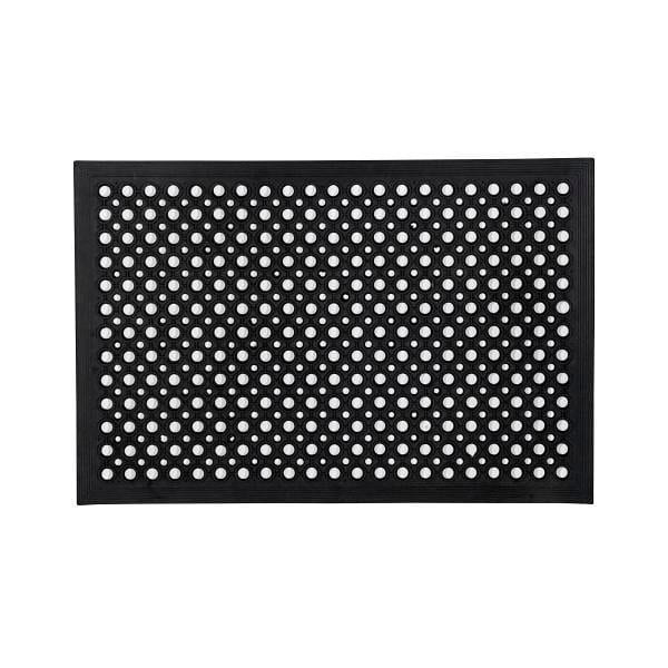 Floortex Doortex Open-Top Black Anti-Fatigue Mat 40"X60"