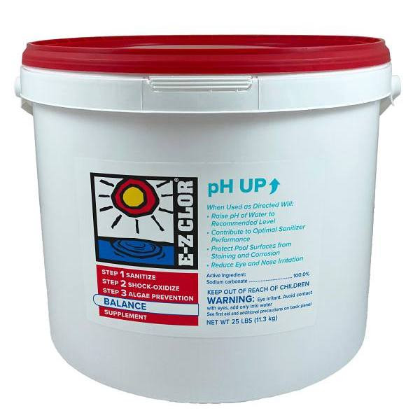 E-Z Clor 25 Lb. pH Up Pail