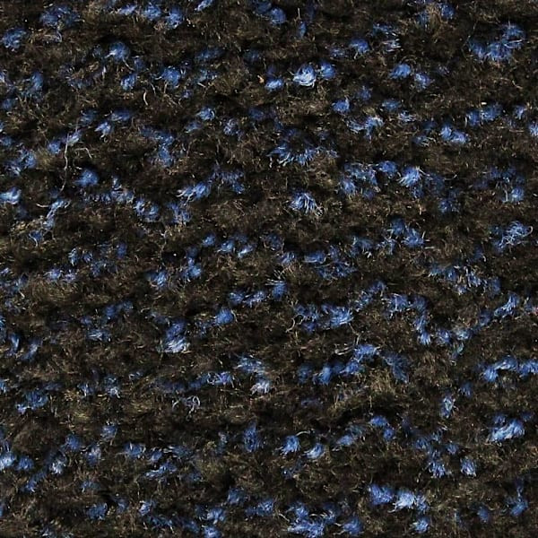 M+a Matting Classic Microluxx Mat Blue/Black 4' X 6' Smooth Backing
