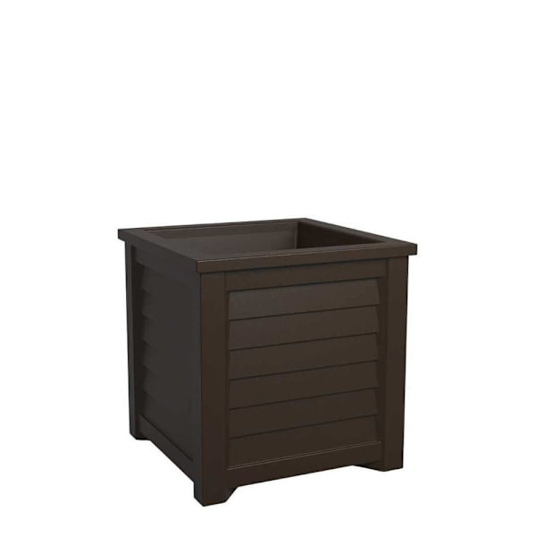 Mayne Lakeland 20x20 Square Planter - Espresso