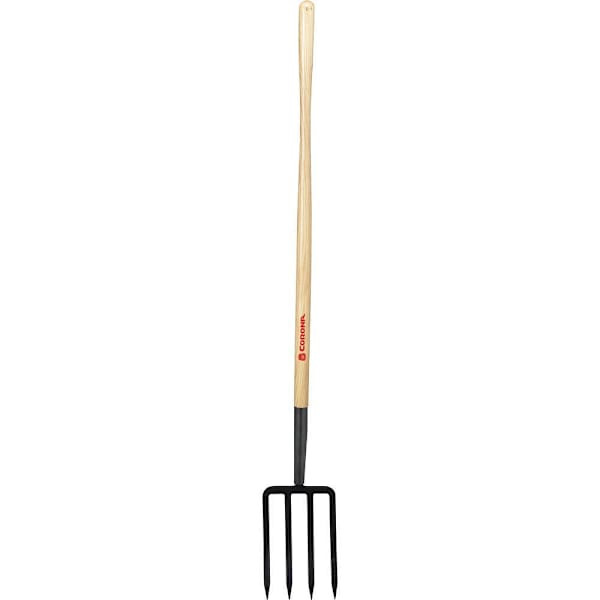 Corona Tools Maxforge Digging Fork 4 Tines 48" Ash Handle