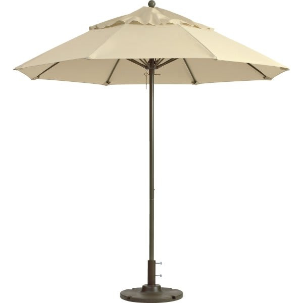 Grosfillex 9' Windmaster Umbrella Khaki
