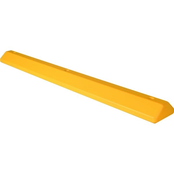 Polyethylene Parking Stop Block, 6'
