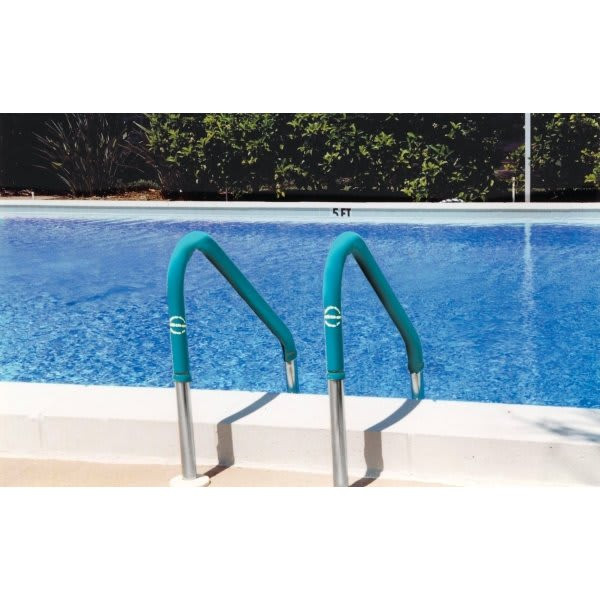 Koolgrips  Safety Grip Handrail Cover, 4' Aqua Teal - Kgs402it