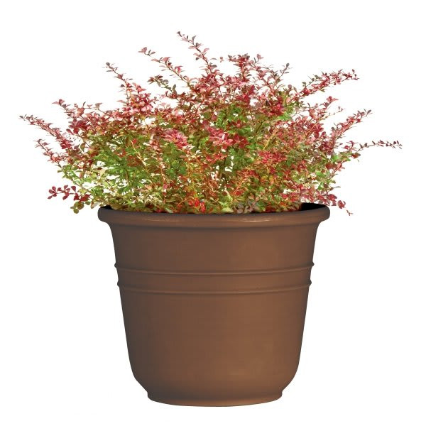 Classic Look Bell Planter, 16-3/4 X 20-1/4, Brown