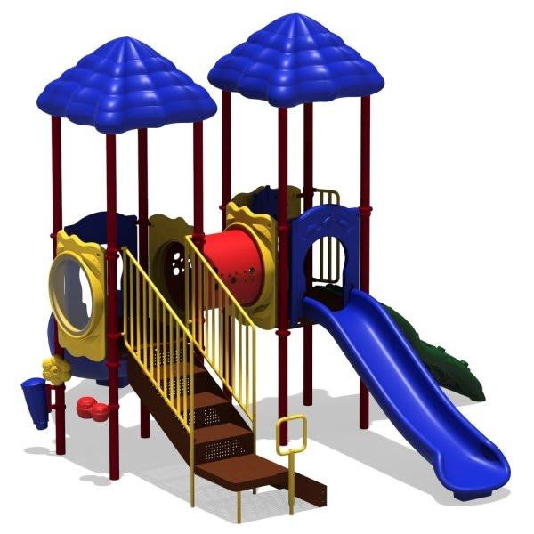 Uplaytoday Signal Springs Up & Over Play System, Playful Color Palette